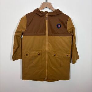 The Sunday Collective 2-in-1 Vest Coat Kids Size 8 Dijon NEW Unisex